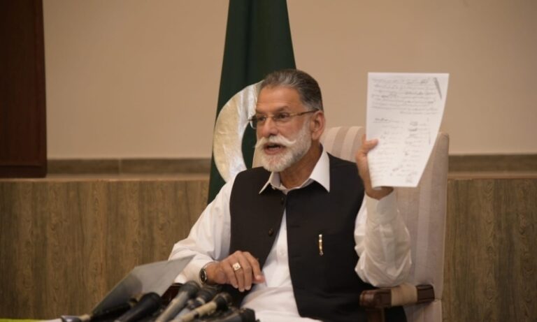 Azad Kashmir Ministers Resign